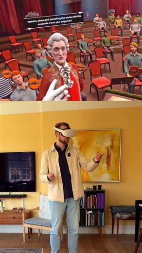 🎮🎼 A real conductor reviews Maestro VR 🎼🎮 ▶️ Watch the full review on my channel
