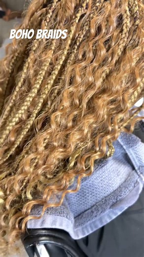 Small size boho braids so beautiful 😻