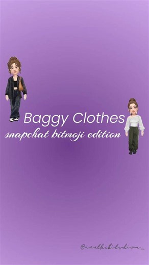 snapchat bitmoji outfit idea for girls💜🪐 #bitmojichallenge #snapchatbitmoji #snapchat