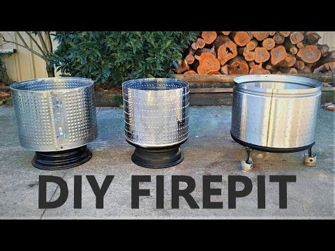 Make money with car wheels & washing machines | DIY Fire pit