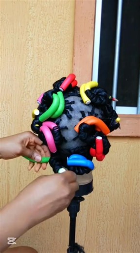 Perfect fringe wig curly 😍 USING EXPRESSION ATTACHMENT | Nikky Hair & Lifestyle