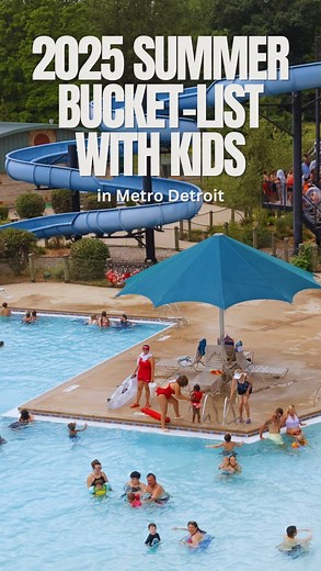 2025 SUMMER BUCKET LIST for Families in Metro Detroit ✅ SAVE THIS: When the kids are home from school and you need things to do – here are our top picks for summer fun all throughout Metro Detroit! 💦Waterslides @ Rolling Hills Water Park 🍧Ice Cream @ Bombshell Treat Bar 🏎️Go Kart @ CJ Barrymore’s 🛝NEW Waldenburg Park Playground @ Macomb 🍓Strawberry Picking @ Blake Farms 🐲Dragon Forest @ Detroit Zoo 💦Waterpark @ Blue Heron Bay Spray Park 🌳 Zipline @ Howell Nature Center 🚂Mini-Train Rides