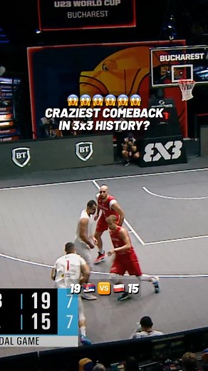 123K views · 3K reactions | Bucharest has seen some of the craziest moments in 3x3 basketball  Rewatch the final of the 3x3 U23 World Cup 2023 between Serbia and Poland 3x3 is back in Bucharest this weekend for the #3x3WTBucharest! #3x3WT | FIBA3x3 | Facebook
