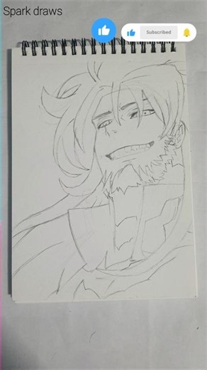 Drawing Antares from solo leveling || #drawing #viral #shorts