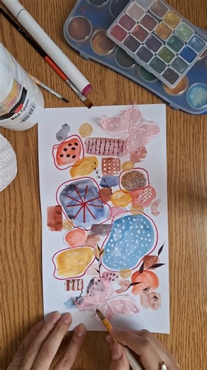 C R a F T Y on Instagram: "Diy mixed media ✨️ When colors, textures, and layers come together… magic happens! #mixedmedia #handmade #handmadecrafts #craft #crafts #diy #diyprojects #diyhomedecor #diyideas #diyhome #diycrafts #home #homedecor #homedecoration #craftyamiras"