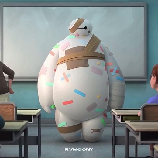 Excitement for Baymax Show