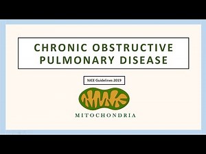 Management of COPD - UK NICE Guidelines (2019) for Medical Professionals • Video • MEDtube.net
