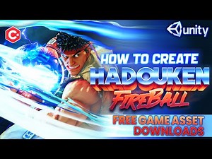 Creating a "Hadouken" style fireball C# - Part 2 - [Unity street fighter Tutorial ] - SDF #4