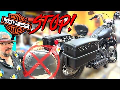 STOP Putting these Saddlebags on your Harley Davidson