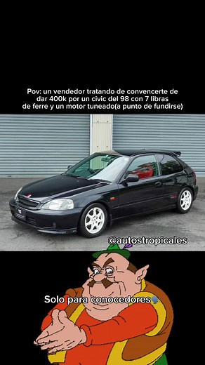 Asi e que tan mio #hondacivic #hondacivicek #honda #autos #carmemes #fyp #parati #autostropicales🌴