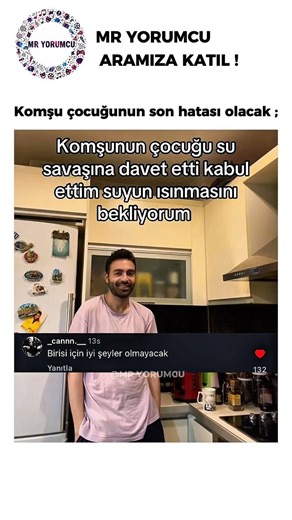 Komşu çocuğunun son su savaşı.