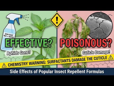 Can Dish Soap + Water Kill Aphids? Surfactants, Cuticle Damage & Safety Explained