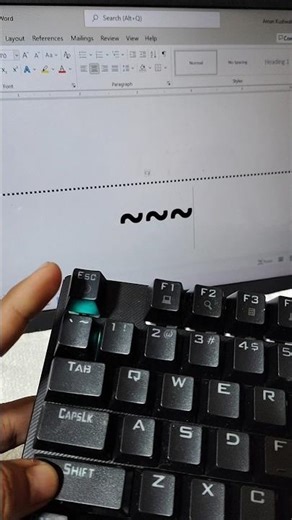 New Trick in MS Word | #shorts #computer #tipsandtricks #asmr