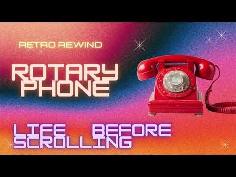 Retro Rewind : The Rotary Phone #rotaryphone #1980's #rememberingthepast
