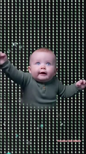 Baby Tries Lemon and Enters the Matrix! 🍋🕶️