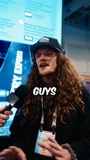 Pool Guy gets put in the hot seat at the NESPA Show in Atlantic City #poolology #poolbrain