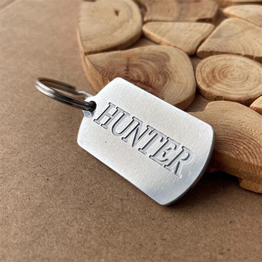 Personalized Military Dog Tag and Cat With Name and Phone Number, Custom Engraved Aluminum Pet ID Tag, Double Sided Classic Name Tag Gift - Etsy