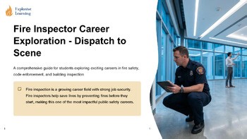 Fire Inspector Career Exploration - High-Stakes Decisions Lesson Grades 4-12 ...