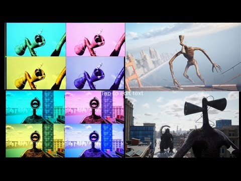 “Siren Head Color Shift – Scary Transformation!”