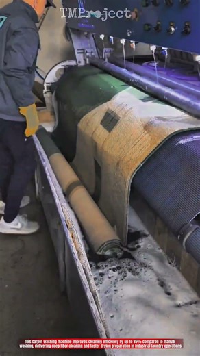 Innovative Carpet Washing Machine: High-Efficiency Deep Cleaning Process