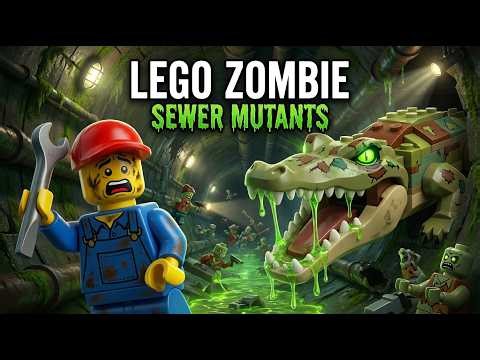 LEGO Sewer Zombies: TOXIC MUTANTS 🐊☣️ | LEGO Animation | Full Episode 32