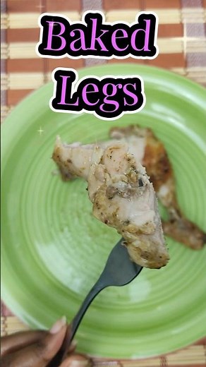 Golden Crispy Baked Chicken Legs 🍗🔥