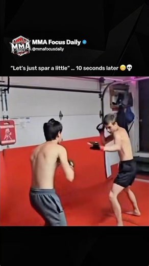 This is why backyard MMA never lasts more than one round 😂