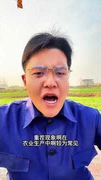 Many people have heard of the term "replanting in the same field" in agriculture. What does it me...