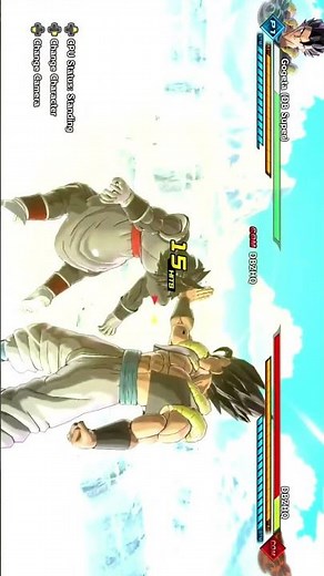 NEW MODDED SUPER GOGETAS TRANSFORMATION. #dbz #dragonball #shorts #xenoverse2