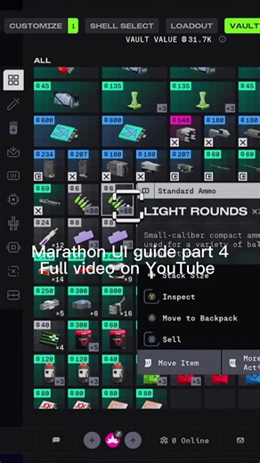 Marathon UI guide part 5**