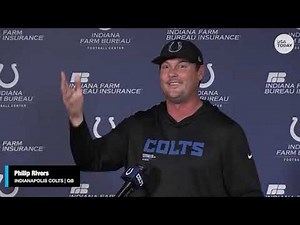 Philip Rivers press conference introduces new Indianapolis Colts QB after Daniel Jones injuries