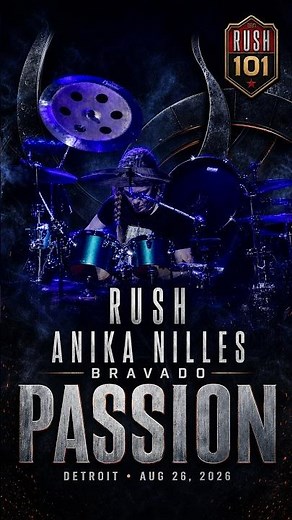 Anika Nilles Plays Rush’s “Bravado” | Pure Passion Behind the Kit