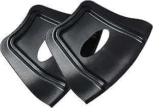 Rim Protector Wheel Rim Changing Protector Guard Shield Cover for Motorcycle Bike ATV (Black,2pack), RP-b-2p