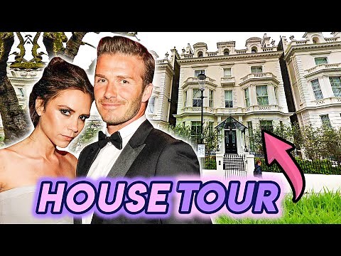 David & Victoria Beckham | House Tour 2020 | London, Beverly Hills Mansions & More