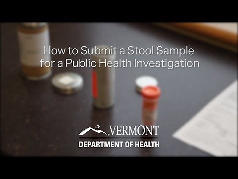 How to Submit a Stool Sample for a Public Health Investigation