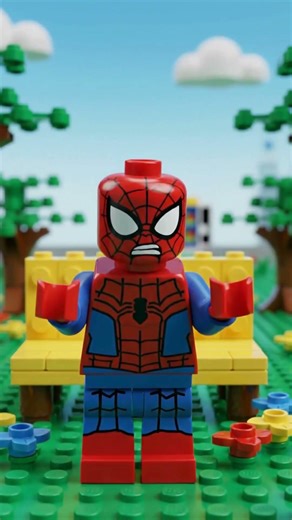 Spiderman’s Crazy LEGO Eating Adventure! 🍔🕷️😂 | Funny LEGO Animation Shorts