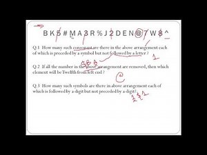 Alphabetic and Alphanumeric series