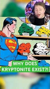 The REAL REASON Kryptonite Was Added to Superman | #shorts