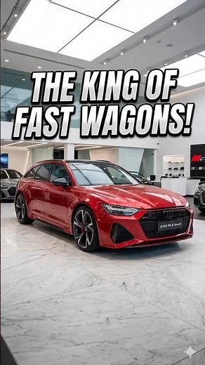 2026 Audi RS 6 – The 600HP Super Wagon That Embarrasses Supercars!#AudiRS6 #RS6 #AudiSport #Audi