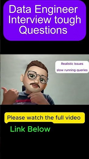 Data Engineer most tough questions by Subscriber slow running query | schema evolution | tuning Q4