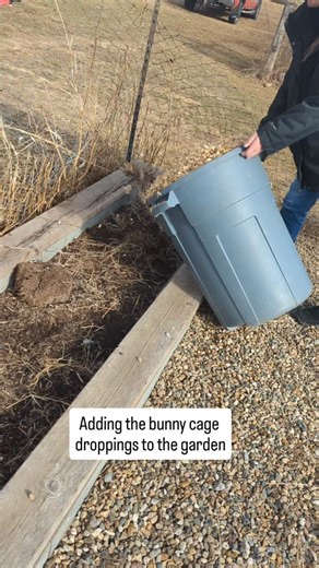 LimeStoneStation on Instagram: "We collect the rabbit droppings in a garbage can outside so they can be added to the garden. #droppings #garden #rabbit #fertilizer #warmweather"