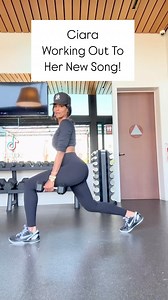 Ciara working out to her new song! #Ciara #workout #youngboldandregal | Young, Bold, and Regal