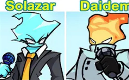 Friday Night Funkin - Solazar vs Daidem (FNF MOD_HARD)
