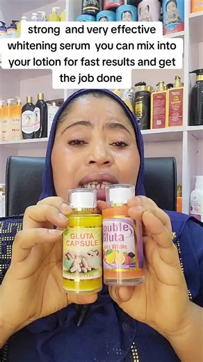 Mixing Strong Whitening Serum for Radiant Skin