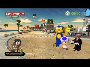 Monopoly Streets (XBOX 360) - Monopoly City, Official Monopoly