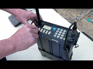 Codan 2110 Manpack Controls @ RADARC