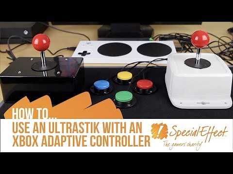 How to use an UltraStik with an Xbox Adaptive Controller | GameAccess