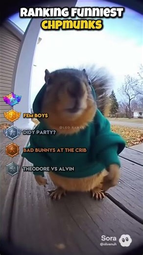 Ranking Alvin and the chipmunks