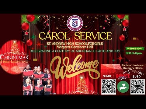 SAOGA Annual Carol Service 2025 | 6pm December 3rd.
