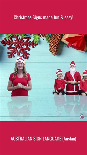 66 reactions · 5 comments | Sharing some Christmas  joy through Auslan (Australian Sign Language) mini clips. Enjoy! DM us if you want to know more about our Auslan programs for kids and adults. #auslan #lisamillsonline #signlanguage #australiansignlanguage #christmassigns | Auslan Online | Facebook